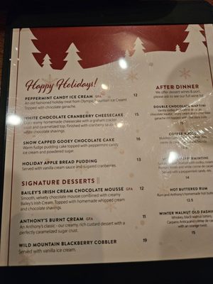 Menu photo 6 Anthony's - Homeport Edmonds, WA