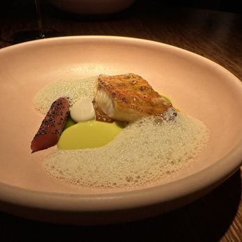 Ikoyi - Red mullet with rhubarb - African Near Me - London, XGL