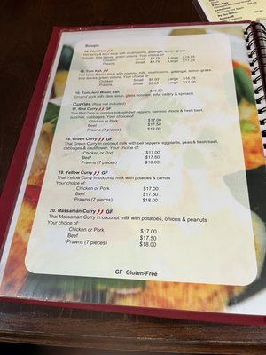 Menu photo 3 Friendly Thai Restaurant Gibsons, BC Menu photo 3 Friendly Thai Restaurant Gibsons, BC