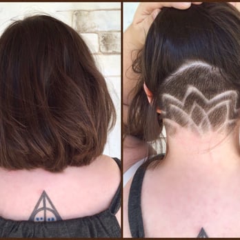 Pomp Salon - Gorgeous textured bob and undercut! - Hair Salons Near Me - Stockton, California Pomp Salon - Gorgeous textured bob and undercut! - Hair Salons Near Me - Stockton, California