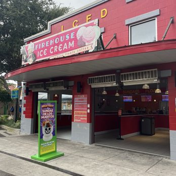 LEGOLAND - Firehouse Ice Cream - Amusement Parks Near Me - Winter Haven, Florida