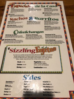 Menu photo 2 San Miguel's Hilton Head Island, SC