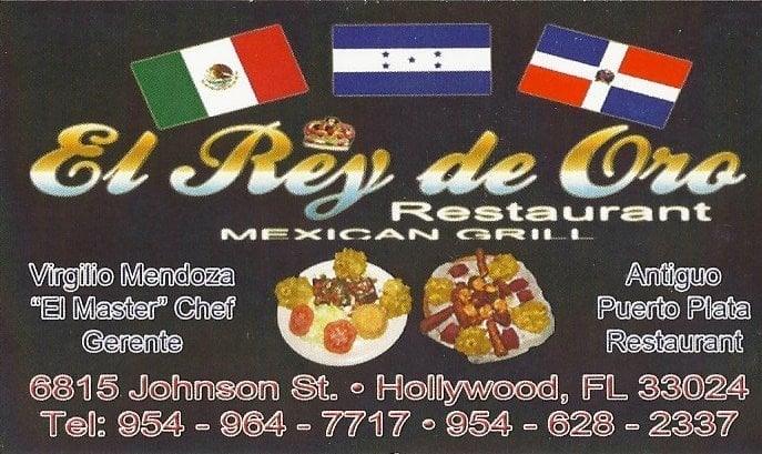 El Rey De Oro Mexican Grill Logo