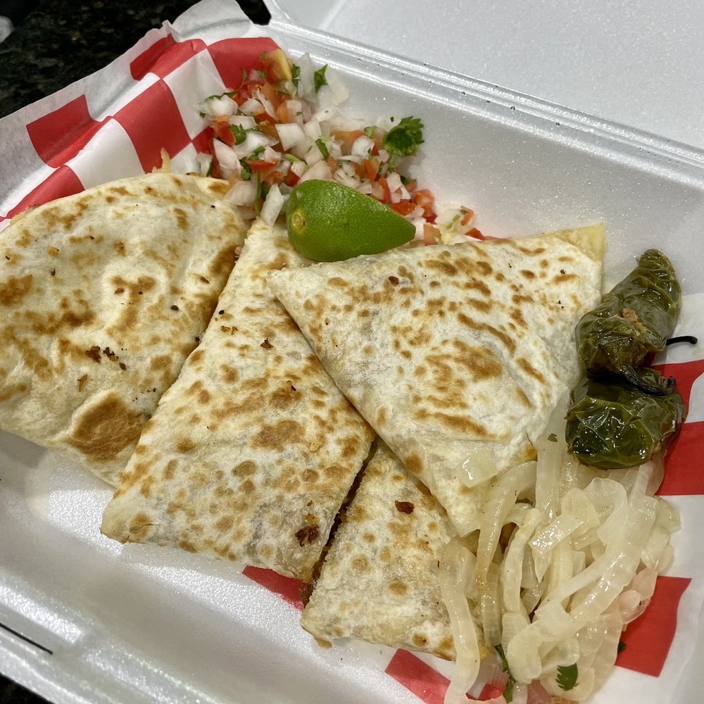 Taquitos Tepa - 5. Quesadilla with Meat ( chicken ) - Food Trucks Near Me - Schertz, Texas Taquitos Tepa - 5. Quesadilla with Meat ( chicken ) - Food Trucks Near Me - Schertz, Texas