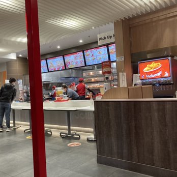 Jollibee - Counter from the waiting area - Fast Food Near Me - Daly City, California