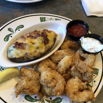 The Hangar - Fried shrimp & twice baked potatoes - American Near Me - Milton, Florida The Hangar - Fried shrimp & twice baked potatoes - American Near Me - Milton, Florida