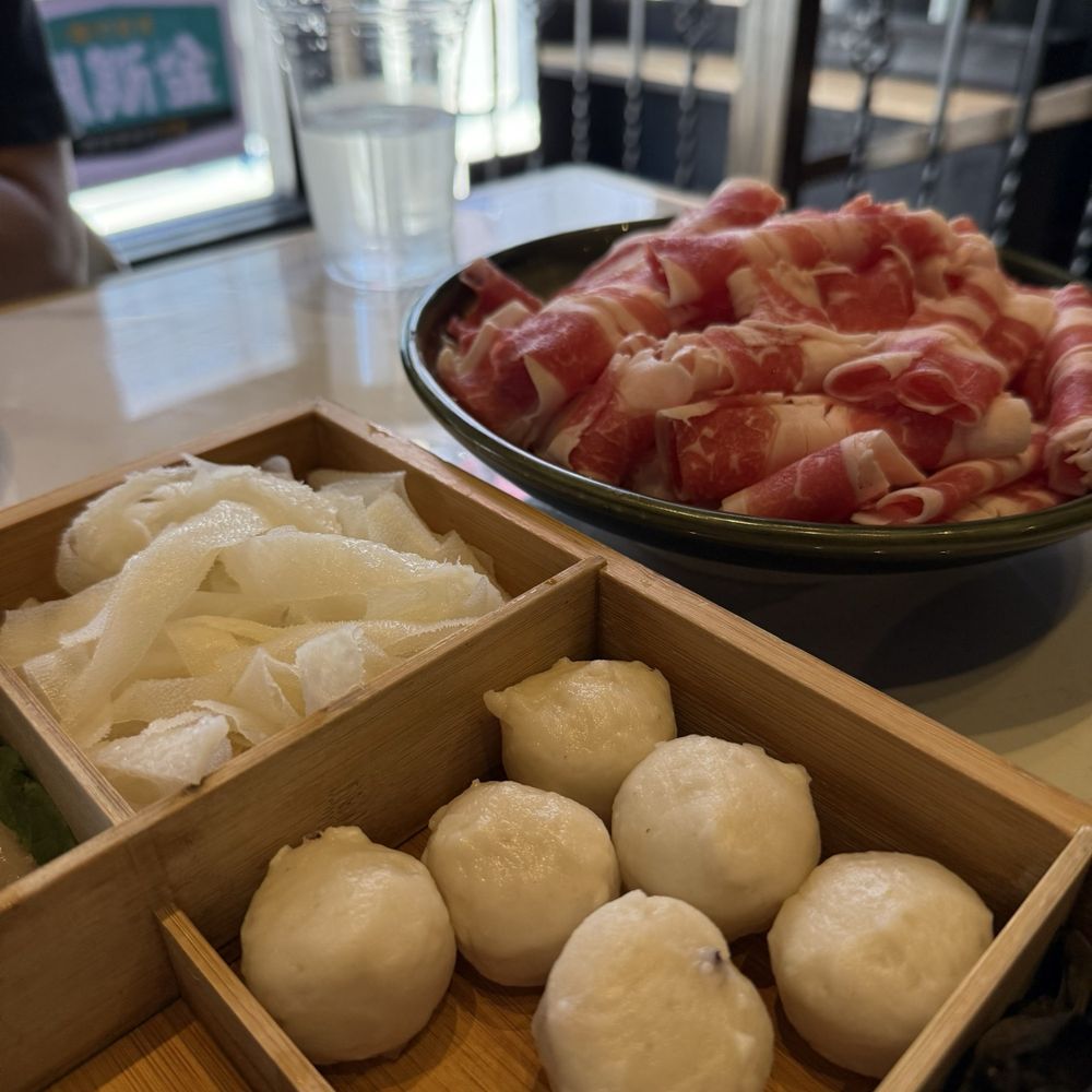 Hotpot Champ - Beef tripe and fish balls - Hot Pot Near Me - San Francisco, California