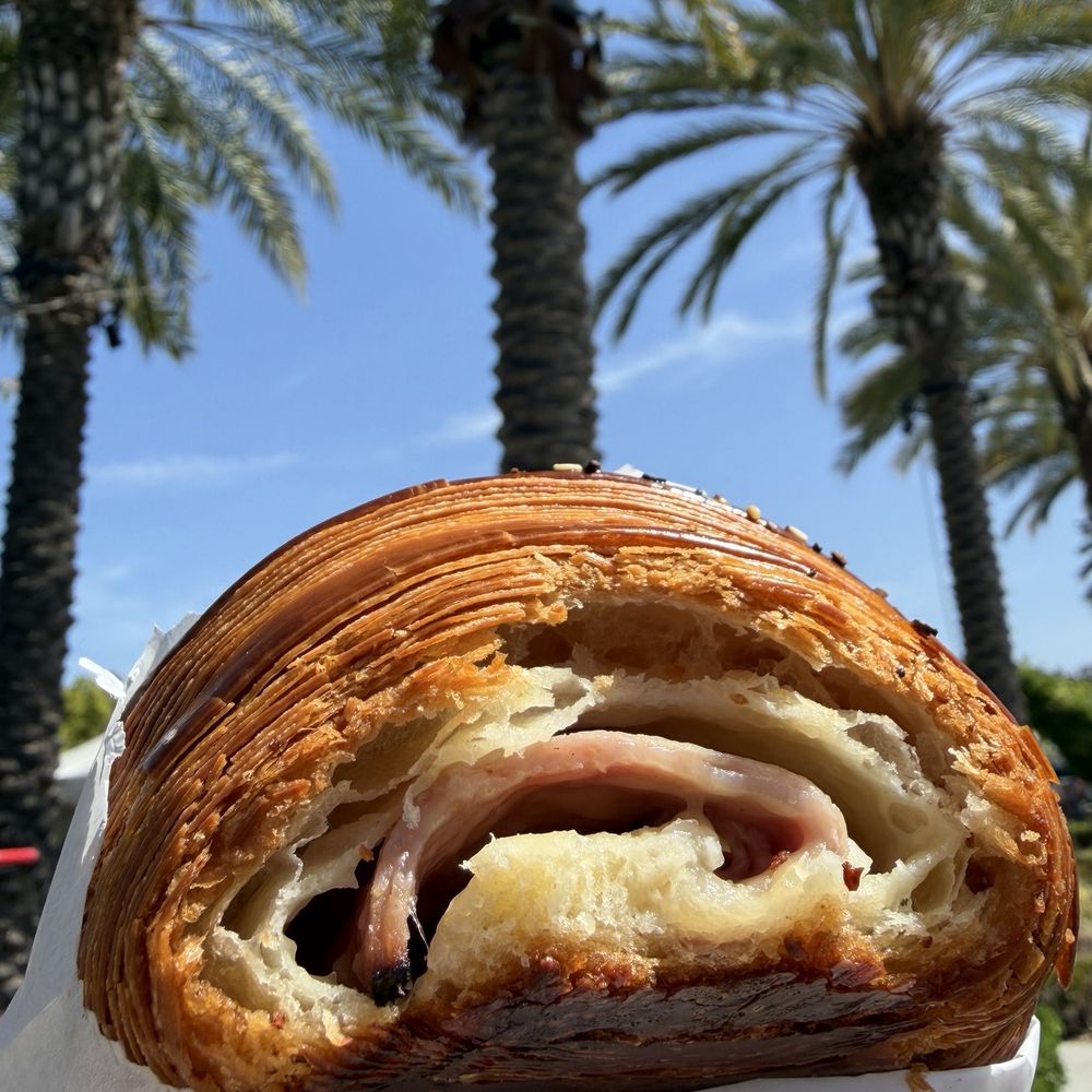 La Clochette - Ham and Cheese Croissant - Bakeries Near Me - San Diego, California