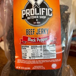 Prolific Butcher Shop - Beef Jerk