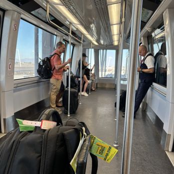 PHX Sky Train - Inside - Trains Near Me - Phoenix, Arizona