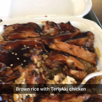 Tokyo House - Healthy brown rice with TeriyAki chicken - Japanese Near Me - Chandler, Arizona