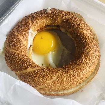 Simit & Poacha - Simit with egg - Bakeries Near Me - Houston, Texas Simit & Poacha - Simit with egg - Bakeries Near Me - Houston, Texas