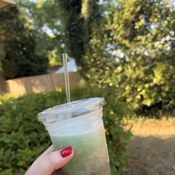 Delicious daiquiri in the yard