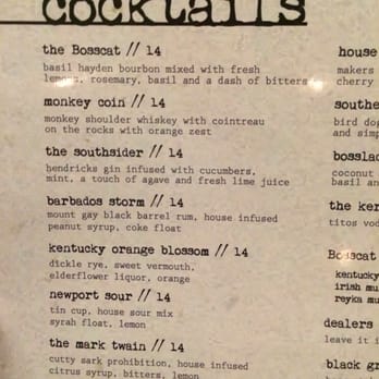 Bosscat Kitchen & Libations - M2 - New American Near Me - Irvine, California