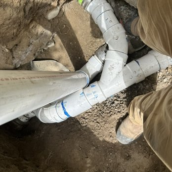 The Clog Hogs - Really tricky sewer connection 2 way clean out and storm drain - Plumbing Near Me The Clog Hogs - Really tricky sewer connection 2 way clean out and storm drain - Plumbing Near Me