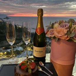 Room service birthday surprise!