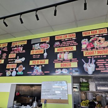 Garcias Fruit - Menu - Ice Cream & Frozen Yogurt Near Me - South El Monte, California Garcias Fruit - Menu - Ice Cream & Frozen Yogurt Near Me - South El Monte, California