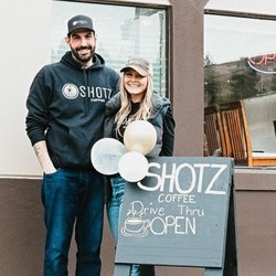 Shotz Coffee - Photo of the owners from their FB page