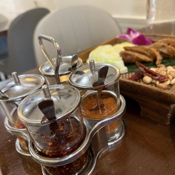 Secret Savory - All the yummy hot sauces! - Thai Near Me - Seattle, Washington