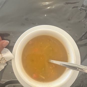 Calabash Caribbean - Pumpkin soup.. Very good with a hint of spice - Caribbean Near Me - Sacramento, California