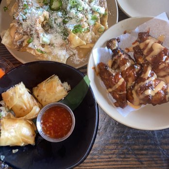 EastWest - Spring Rolls, Duck Nachos, West Wings - New American Near Me - Birmingham, Alabama EastWest - Spring Rolls, Duck Nachos, West Wings - New American Near Me - Birmingham, Alabama