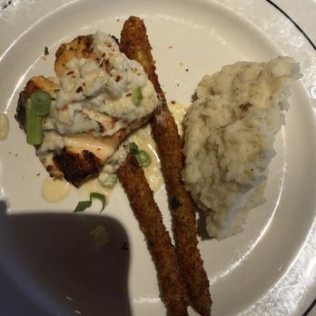 Saltgrass Steak House - Salmon Oscar - Steakhouses Near Me - Cedar Hill, Texas
