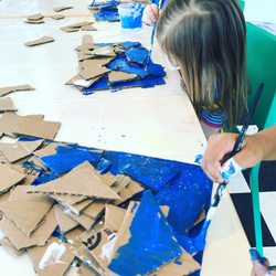 Second Floor Studio - CARDBOARD SCULPTURE