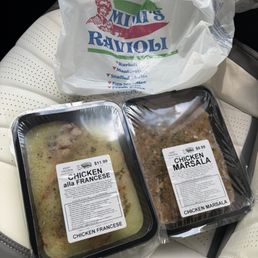 To go dinner in the frozen section, easy ready to heat