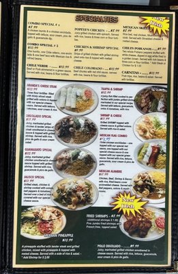 Menu photo 5 los molcajetes Cleveland, OK Menu photo 5 los molcajetes Cleveland, OK