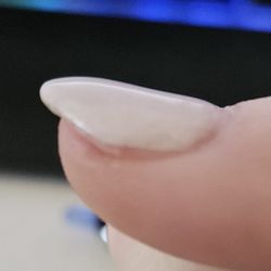 LV Nails - I asked for shape to be rounded, just like they were when I came in, but they were filed too far in on the sides so that stinks too