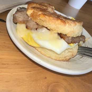 Gold Camp Cafe - Sausage and egg breakfast sandwich - Cafes Near Me - Cripple Creek, Colorado Gold Camp Cafe - Sausage and egg breakfast sandwich - Cafes Near Me - Cripple Creek, Colorado
