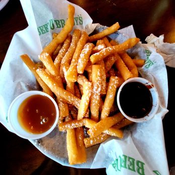 Beef 'O' Brady's - May 2021: Funnel Fries w/ Caramel & Dark Chocolate. Huge servings. Everyone loved these! - American Near Me - Wesley Chapel, Florida