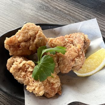 Ramen Josui - Karaage Crispy Fried Chicken (3 pieces when ordered as combo with ramen). Value and delicious. - Ramen Near Me - Torrance, California Ramen Josui - Karaage Crispy Fried Chicken (3 pieces when ordered as combo with ramen). Value and delicious. - Ramen Near Me - Torrance, California
