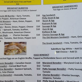 Route 80 Cafe - Breakfast served all day! - Breakfast & Brunch Near Me - East Haven, Connecticut Route 80 Cafe - Breakfast served all day! - Breakfast & Brunch Near Me - East Haven, Connecticut