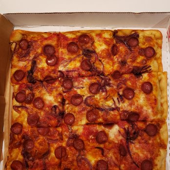 Della Barba Pizza - Nonna with pepperoni and caramelized onions - Pizza Near Me - Washington, DC, District of Columbia