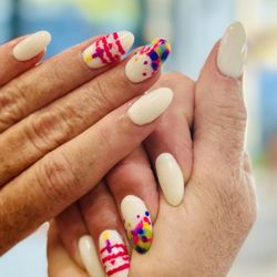 Nailed it! - Birthday Nails by Chi!!