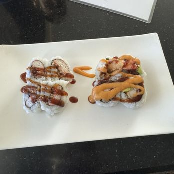 Fuji Sushi - Spicy krabmeat roll, spicy shrimp roll - Sushi Bars Near Me - Jacksonville, Florida Fuji Sushi - Spicy krabmeat roll, spicy shrimp roll - Sushi Bars Near Me - Jacksonville, Florida