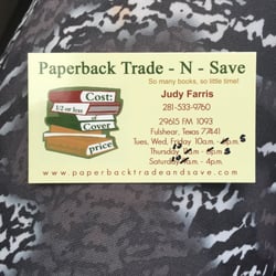 Paperback Trade-N-Save