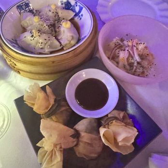 Calle Dragones - Dumplings to the left middle maripositas chinas and ce nice to the right - Cuban Near Me - Miami, Florida
