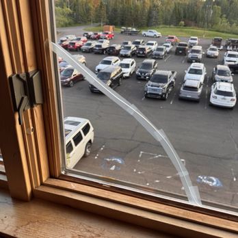 Superior Shores Resort - Scotch taped window - Hotels Near Me - Two Harbors, Minnesota Superior Shores Resort - Scotch taped window - Hotels Near Me - Two Harbors, Minnesota