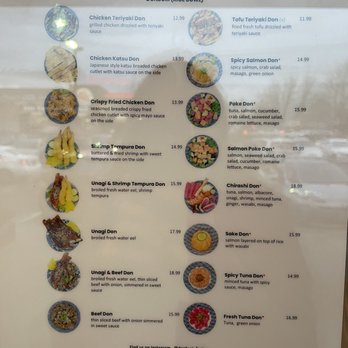 Donburi Factory - There are more bowls with cooked ingredients than Poké but all fan favorite flavors. - Japanese Near Me - Portland, Oregon