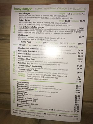 Menu photo 5 Busy Burger Chicago, IL