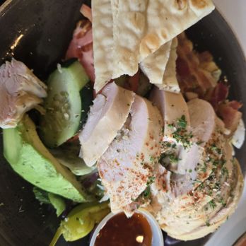 Krazy Greek Kitchen - Chicken Cobb salad - Greek Near Me - Lake Mary, Florida Krazy Greek Kitchen - Chicken Cobb salad - Greek Near Me - Lake Mary, Florida