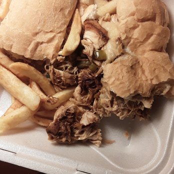 Our Mom's - chicken philly po boy - American Near Me - Baton Rouge, Louisiana Our Mom's - chicken philly po boy - American Near Me - Baton Rouge, Louisiana
