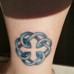 Dead Sparrow Tattoo - Father/daughter celtic knot