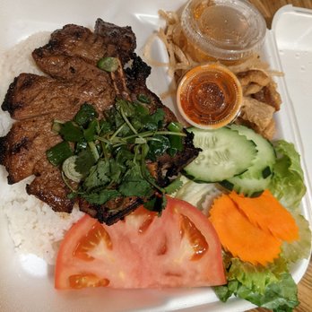 Com Ga Ninh Kieu - Pork chop entree was delicious - Vietnamese Near Me - Atlantic City, New Jersey