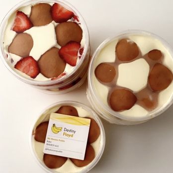 Miss Banana Puddin - two bowls of desserts - Desserts Near Me - Los Angeles, California Miss Banana Puddin - two bowls of desserts - Desserts Near Me - Los Angeles, California