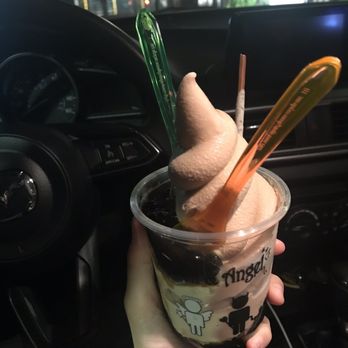 Devil & Angel Desserts - 4. Boba Ice Cream - milk tea flavor soft serve - Bubble Tea Near Me - Concord, California Devil & Angel Desserts - 4. Boba Ice Cream - milk tea flavor soft serve - Bubble Tea Near Me - Concord, California