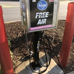 Thank you Kroger! Free air is awesome when you're in a bind.
