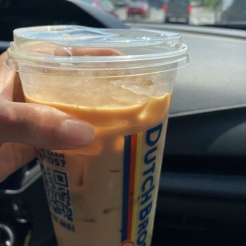 Dutch Bros Coffee - Iced latte with oat milk. - Juice Bars & Smoothies Near Me - Hendersonville, Tennessee Dutch Bros Coffee - Iced latte with oat milk. - Juice Bars & Smoothies Near Me - Hendersonville, Tennessee